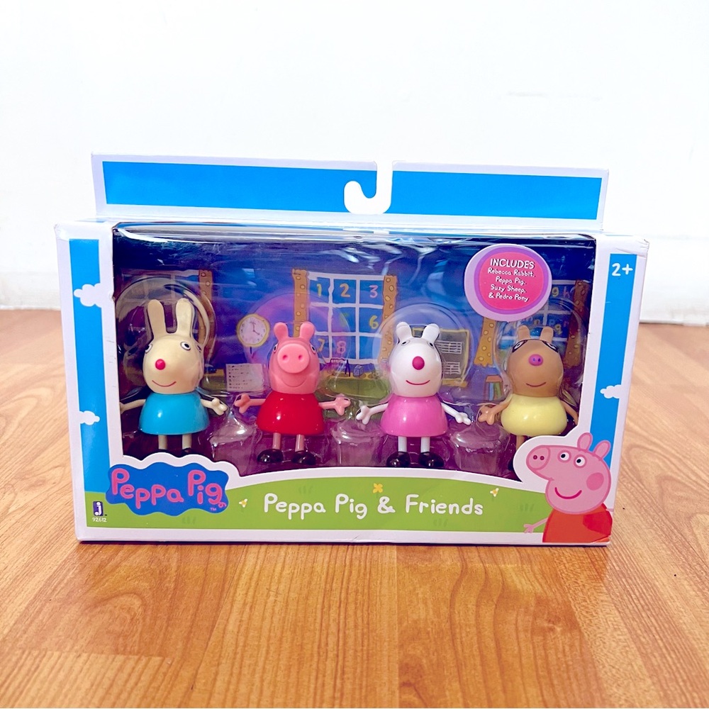 Peppa Pig Peppa and Friends 4-pack characters